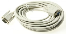 Delock Cable/plugs/adapter - Cable Serial Rs-232 Sub-d9 Male > Rs-232 Sub-d9 Female 10 M