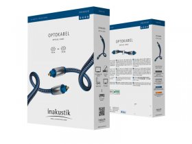 Inakustik Optical Fibre Connectors - Premium Ii Opto Toslink Cable 2,0m Inakustik Optical Fibre Connectors - Premium Ii Opto Toslink Cable 2,0m