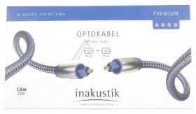 Inakustik Optical Fibre Connectors - Premium K2 Opto 0041201 Premium Ii Opto Toslink Cable 1 0m Inakustik Optical Fibre Connectors - Premium K2 Opto 0041201 Premium Ii Opto Toslink Cable 1 0m