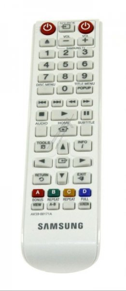 Samsung Ir remote Control - Tm1241 Ak59-00171a Remocon tm1241 45 3 0v white