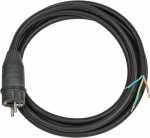 Brennenstuhl Mains Power Lead - Extension Cable 3m Black H07rn-f 3g1 5