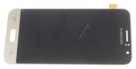 Samsung LCD Touchscreen - Gold (incl. adhesive) - Galaxy J1 (2016) - GH97-18224B