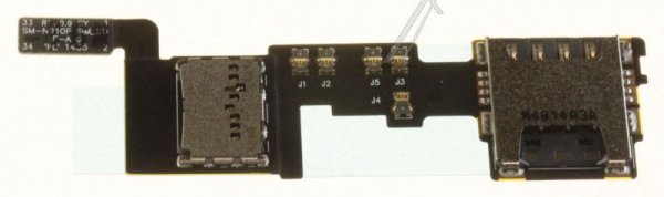 Samsung Unit - SIM SD FPCB Assy - Galaxy Note 4 - GH59-14179A