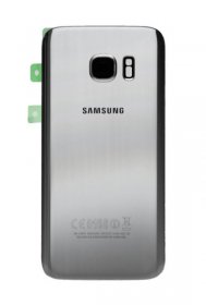 Samsung Rear Glass Cover - SVC EUR - Silver - Galaxy S7 - GH82-11384B