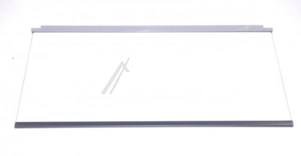 Glass Panel - C00323435 480132101256 Glass Shelf Ffc +gw & Silver Profiles [Whirlpool Indesit]