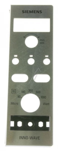 Panel - 00365060 Panel-facia [Bosch Siemens]