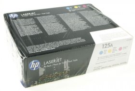 Hewlett Packard Toner Cartridge - 125a Cf373am Toner Multipack Cmy Hewlett Packard Toner Cartridge - 125a Cf373am Toner Multipack Cmy