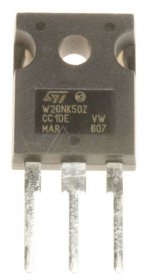 Stmicroelectronics Transistors - W20nk50z Stw20nk50z N-channel Mosfet 500v 17a To-247 Stmicroelectronics Transistors - W20nk50z Stw20nk50z N-channel Mosfet 500v 17a To-247