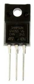 Stmicroelectronics Mos Fet Transistor - 14nm50n N-kanal Mosfet, 500v 12a, To-220fp Stmicroelectronics Mos Fet Transistor - 14nm50n N-kanal Mosfet, 500v 12a, To-220fp