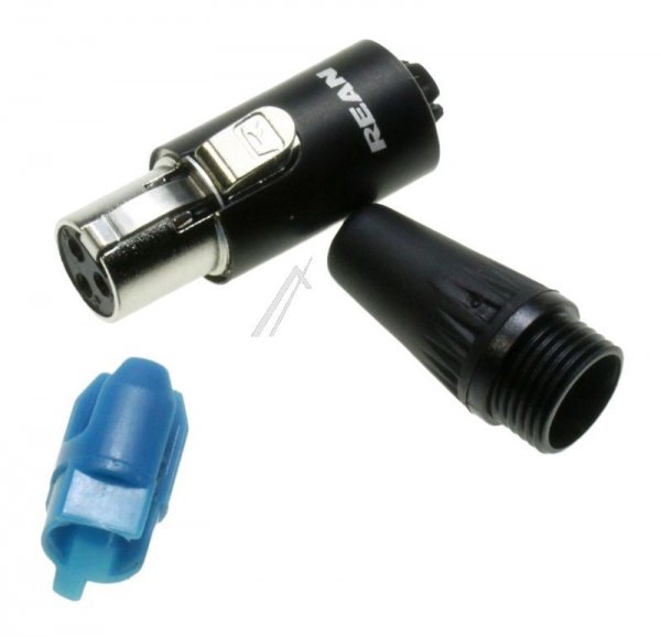 Rean Xlr Coupler - Tiny Xlr-miniature-connector, 3-pole Neutrik