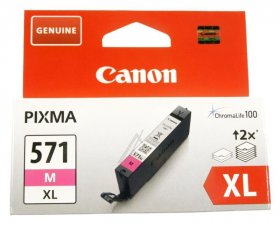 Canon Cartridge - Cli-571m Xl 0333c001 Ink Cartridge Magenta 11ml Canon Cartridge - Cli-571m Xl 0333c001 Ink Cartridge Magenta 11ml