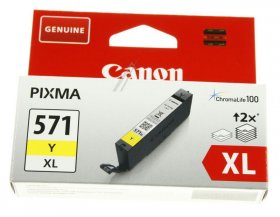 Canon Cartridge - Cli-571y Xl 0334c001 Ink Cartridge Yellow 11ml Canon Cartridge - Cli-571y Xl 0334c001 Ink Cartridge Yellow 11ml