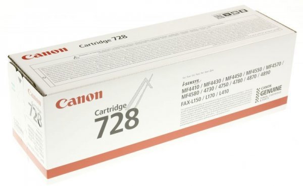 Canon Toner Cartridge - 728 3500b002 Toner Cartridge Black 2 1k
