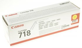 Canon Toner Cartridge - 718y 2659b002 Toner Cartridge Yellow 2 9k Canon Toner Cartridge - 718y 2659b002 Toner Cartridge Yellow 2 9k