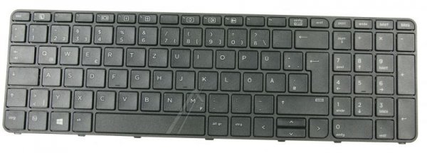 Hewlett Packard Notebook keyboards - 827028-041 Keyboard De Layout