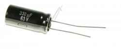 Panasonic 63v Radial Electrolytic 105 De - 330uf-63v Elco Radial Pan Capacitor 105° 10x20mm Rm=5 0mm -rohs-