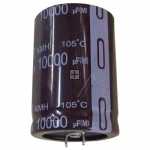 Nippon Chemi Con 63v Radial Electrolytic 105 De - 10000uf-63v Ekmh630vsn103ma50s Radial Capacitor 105°c 35x50mm Snap-in