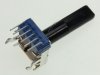 Alps Stereo Carbon Pot Linear - 50k-0,05w Linear Stereo Potentiometer Ø=6mm