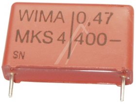 Wima Mks4 Pulse Capacitor - 0 47uf-400v Mks4g034705b00kssd Mks4 Cond Polyest Metal Rm22 5 Wima Mks4 Pulse Capacitor - 0 47uf-400v Mks4g034705b00kssd Mks4 Cond Polyest Metal Rm22 5