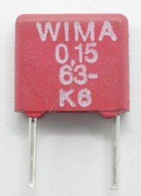 Wima Mks2 Pulse Capacitor - 0 15uf-63v Mks2c031501a00jssd Mks2 Capacitor Rm=5 0mm -rohs Compliant- Wima Mks2 Pulse Capacitor - 0 15uf-63v Mks2c031501a00jssd Mks2 Capacitor Rm=5 0mm -rohs Compliant-