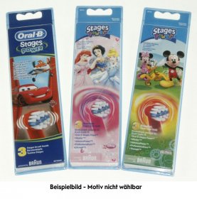 Braun Tooth Brush - Stages Power Stages Toothbrush Heads X 3