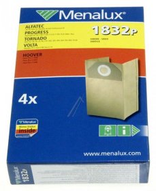 Vacuum Cleaner Bags - 9001967554 1832p Dust Bags X 4 [Electrolux Aeg]