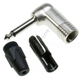 Neutrik 6,35mm Jack Plug Mono - 6,3mm Ks-mono Jack Plug, Angled