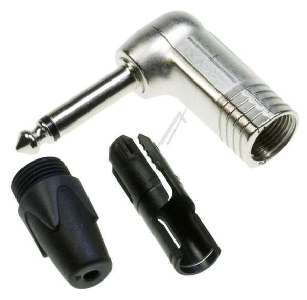 Neutrik 6,35mm Jack Plug Mono - 6,3mm Ks-mono Jack Plug, Angled