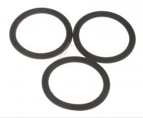 Sealing Materials - Kw670611 Blade Hub Sealing Ring - Black (pack 3) [Delonghi]