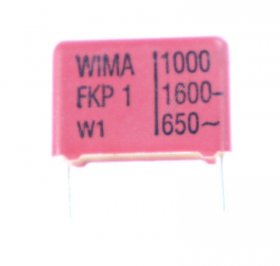 Wima Fkp1 Pulse Capacitor - 1000pf-1600v Fkp1t011004c00kssd Fkp1 Pulse Capacitor Rm=15mm Wima Fkp1 Pulse Capacitor - 1000pf-1600v Fkp1t011004c00kssd Fkp1 Pulse Capacitor Rm=15mm