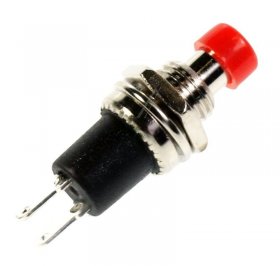 Salecom Pushbutton - 125vac-1a 125vac-1a Miniature Pushbutton, 1-pole, Red Salecom Pushbutton - 125vac-1a 125vac-1a Miniature Pushbutton, 1-pole, Red
