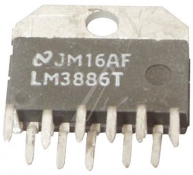 Texas Instruments Ic - Lm3886t Lm3886t-nopb Ic Audio Amplifier To-220 11-pins -rohs-compliant-