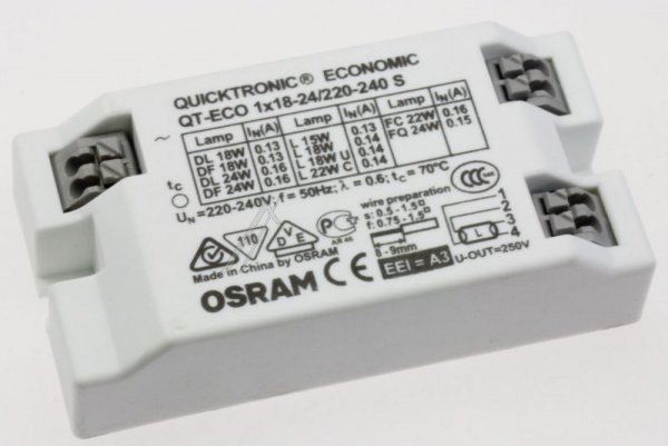 Osram Ballast For Fluorescent - Ballast Unit 220-240v
