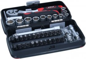 Stier Nut Driver Set - 902517 Socket Spanner And Bit Set 1-4 Professional In Bag Set Of 38 Stier Nut Driver Set - 902517 Socket Spanner And Bit Set 1-4 Professional In Bag Set Of 38