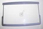 Glass Panel - 42033168 Fridge Glass Plate (with White Frame) 360 Sw [Vestel]