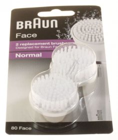 Braun Attachment-cap - 80 Face 81491933 Silk-épil Face 80 Replacement Brush Heads 2-piece Set Se80 Braun Attachment-cap - 80 Face 81491933 Silk-épil Face 80 Replacement Brush Heads 2-piece Set Se80