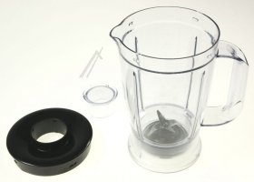 Mixer - Blender Bowl - Goblet Assembly Complete-black Fpp234 [Delonghi]