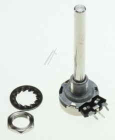 Piher Mono Carbon Pot Linear - 2,5k-0,2w Drehpoti Mono Linear Achs-Ø 6mm - Achs-l 50mm
