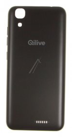 Qilive Lazer Selecline Battery Compartment Lid - 816 c-v5301a-16-01 Battery Cover Black plastic matt Painting Slik Print Logo