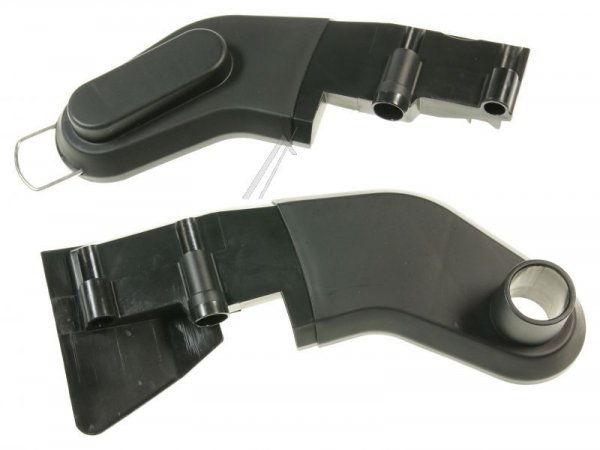 Nilfisk Carrier Assembly - 127440092 Bracket Left Cover Black C120 3