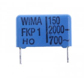 Wima Fkp1 Pulse Capacitor - 150pf-2000v Fkp1u001504b00kssd Fkp1 Pulse Capacitor Rm=15mm -rohs Compliant- Wima Fkp1 Pulse Capacitor - 150pf-2000v Fkp1u001504b00kssd Fkp1 Pulse Capacitor Rm=15mm -rohs Compliant-