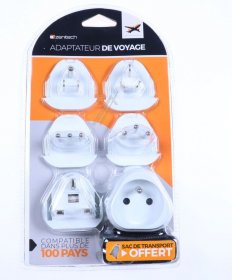 Inotech Travelling Plug Set - 190778 Travel Power Adapter Inotech Travelling Plug Set - 190778 Travel Power Adapter