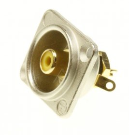 Neutrik Phone Sockets - C ( Adaptable For Rca ) Einbau-buchse Gelb