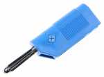 Banana Plug - BÜschelstecker Blau Hirschmann