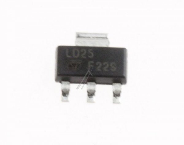 Stmicroelectronics Fixed Voltage Reg. Pos. - Ld25 Ld1117s25tr Voltage Regulator Ldo +2 5v 1117 Sot223-3