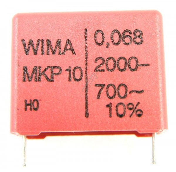 Wima Pulse Capacitors - 0,068uf-2000v Mkp10 Capacitor For Pulse Applications Pcm=22,5