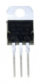 Stmicroelectronics Transistors - Gp7nc60hd Igbt, 25a 600v To-220 Stmicroelectronics Transistors - Gp7nc60hd Igbt, 25a 600v To-220