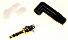 Neutrik 3,5mm Jack Plug Stereo - Ntp-3rcb 0346980 3 5mm Jack Male Plug Stereo Angled