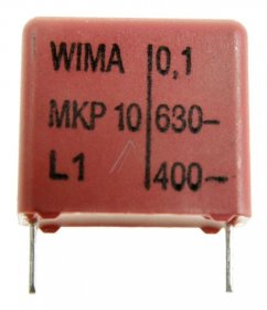 Wima Pulse Capacitors - 0,1uf-630v Mkp10 Capacitor For Pulse Applications Pcm=15 Wima Pulse Capacitors - 0,1uf-630v Mkp10 Capacitor For Pulse Applications Pcm=15