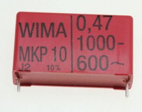 Wima Pulse Capacitors - 0,47uf-1000v Mkp10 Capacitor For Pulse Applications Pcm=37,5 Wima Pulse Capacitors - 0,47uf-1000v Mkp10 Capacitor For Pulse Applications Pcm=37,5